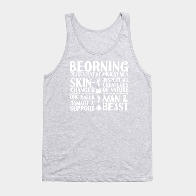 Beorning - LoTRO Tank Top by snitts